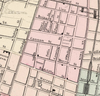 Charleston, SC Vintage 1886 Map Blanket