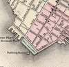 Charleston, SC Vintage 1886 Map Blanket