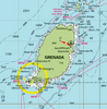 Martinique to Grenada Chart Blanket (St. Lucia, Barbados, Saint Vincent & the Grenadines)