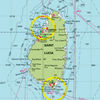 Martinique to Grenada Chart Blanket (St. Lucia, Barbados, Saint Vincent & the Grenadines)