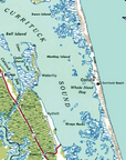 Outerbanks (Currituck to Ocracoke, OBX), NC Quick Dry Towel