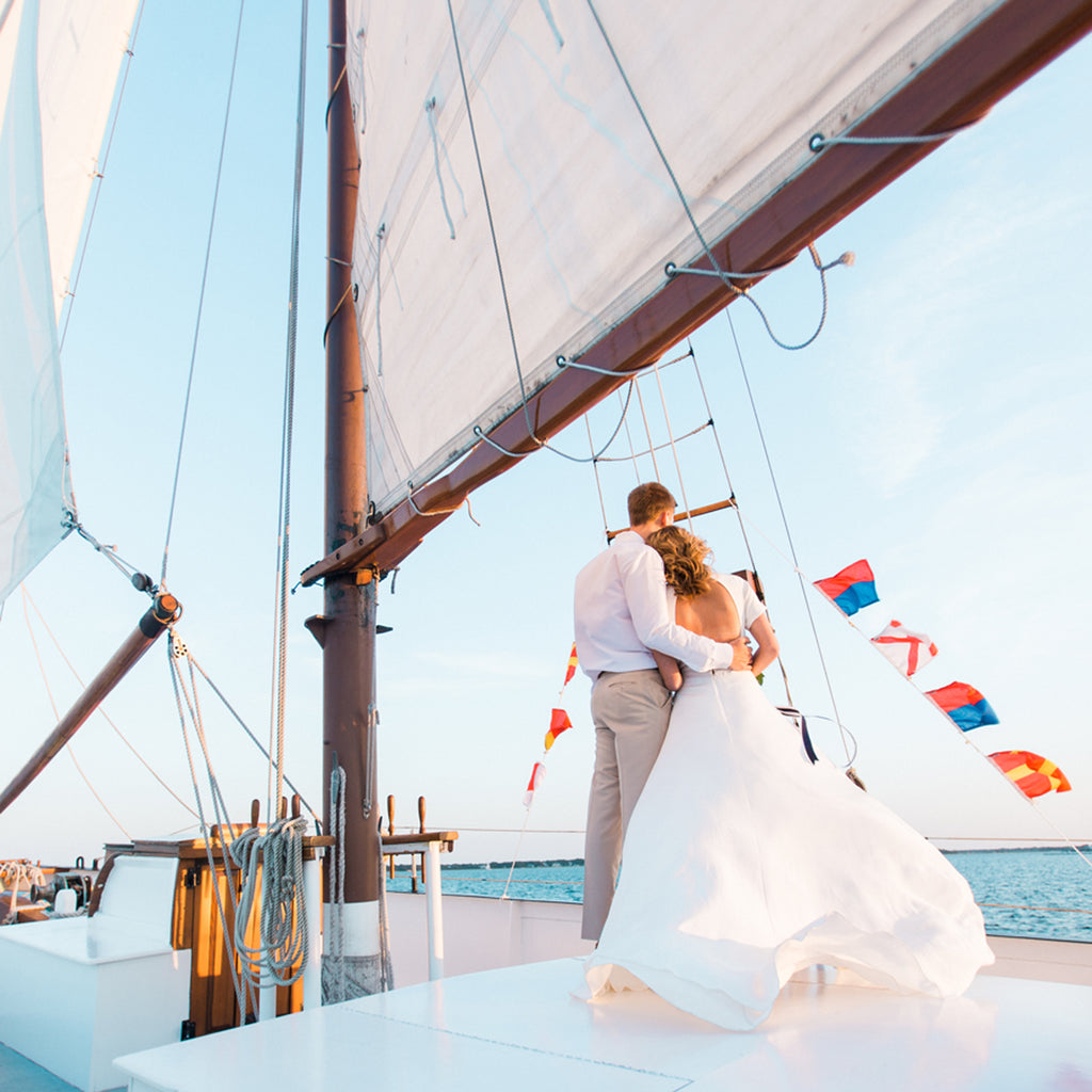 Nautical Flags for Coastal Weddings