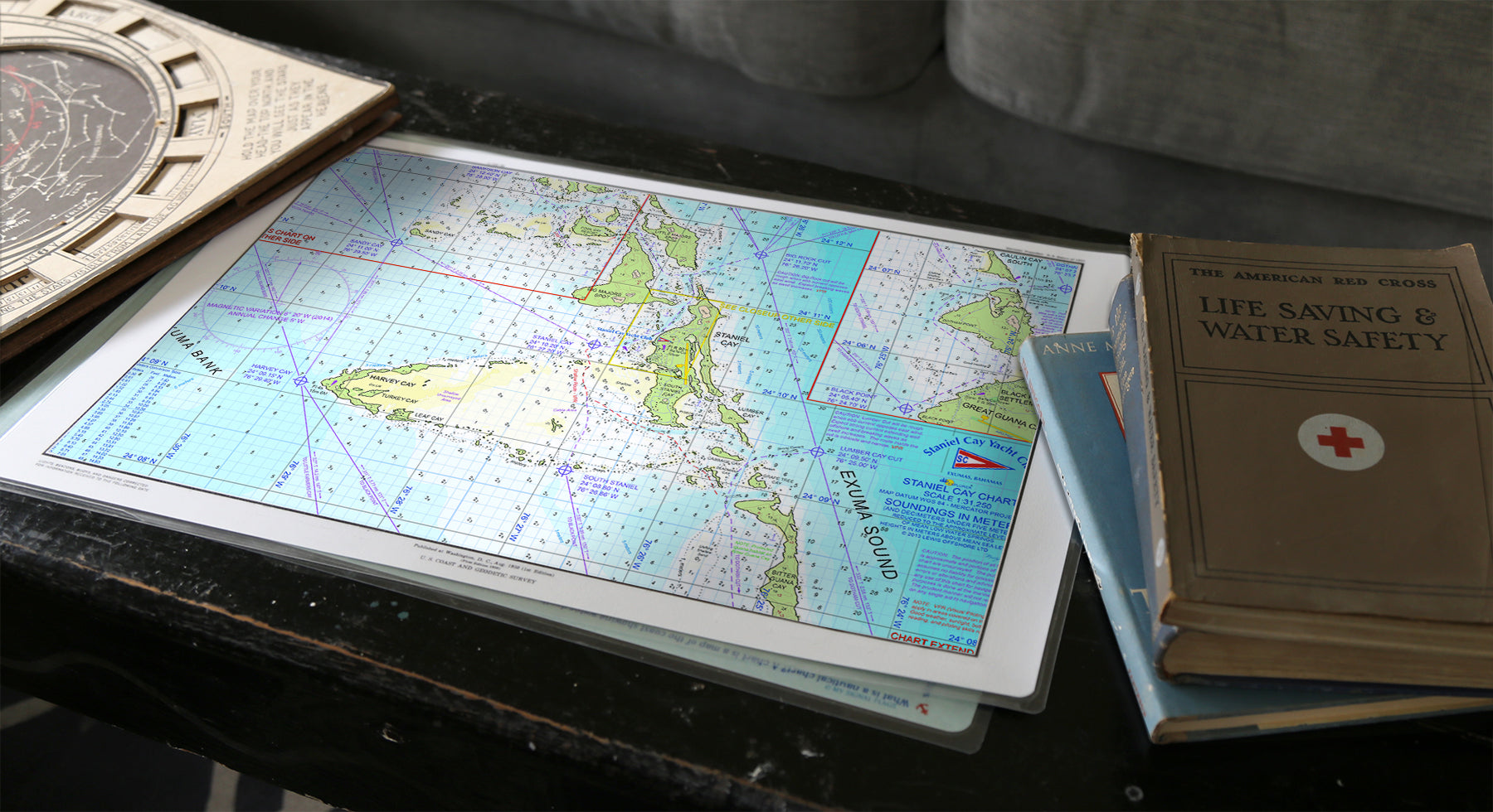 Nautical Chart Placemat