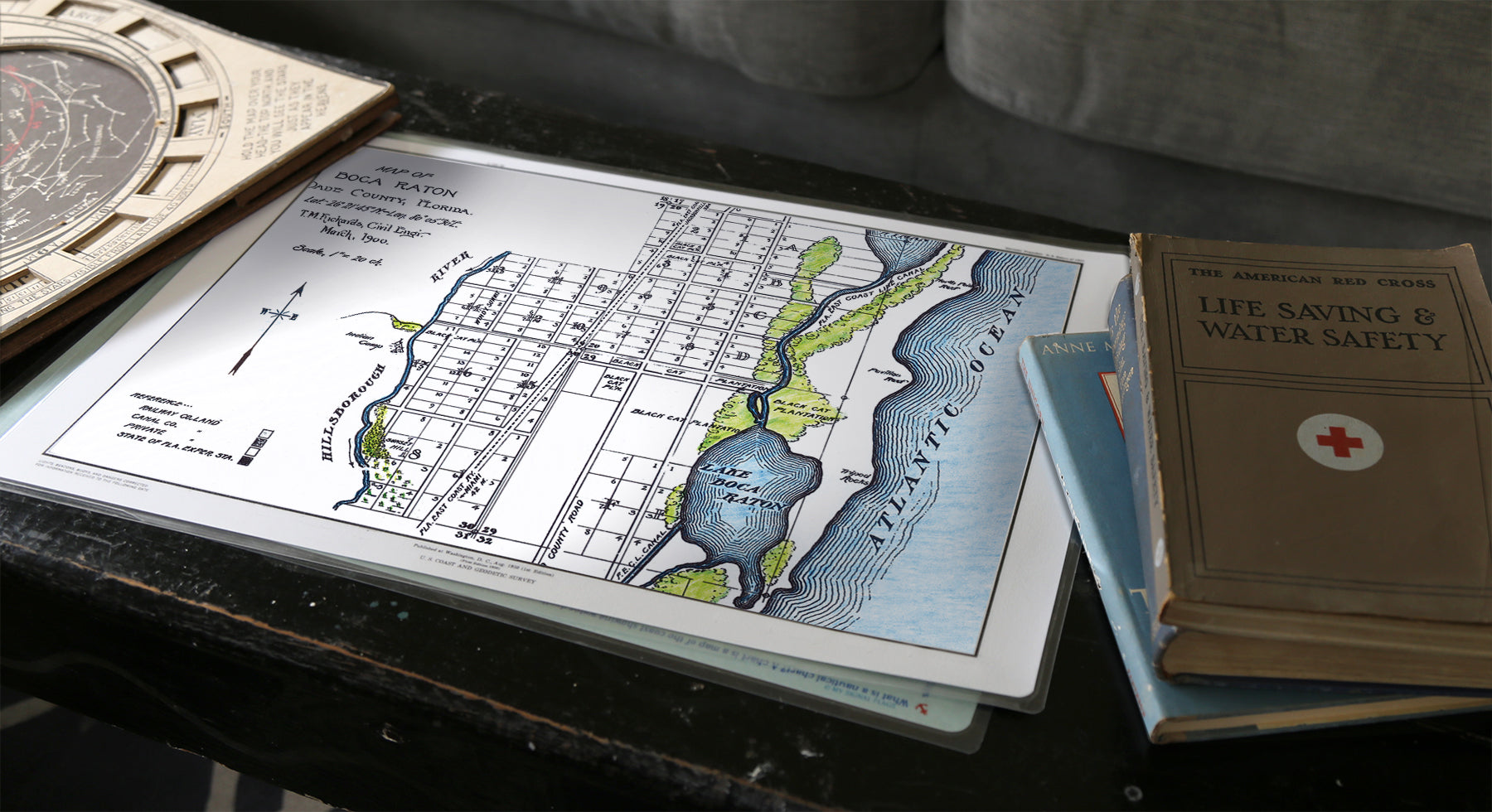 Nautical Chart Placemat