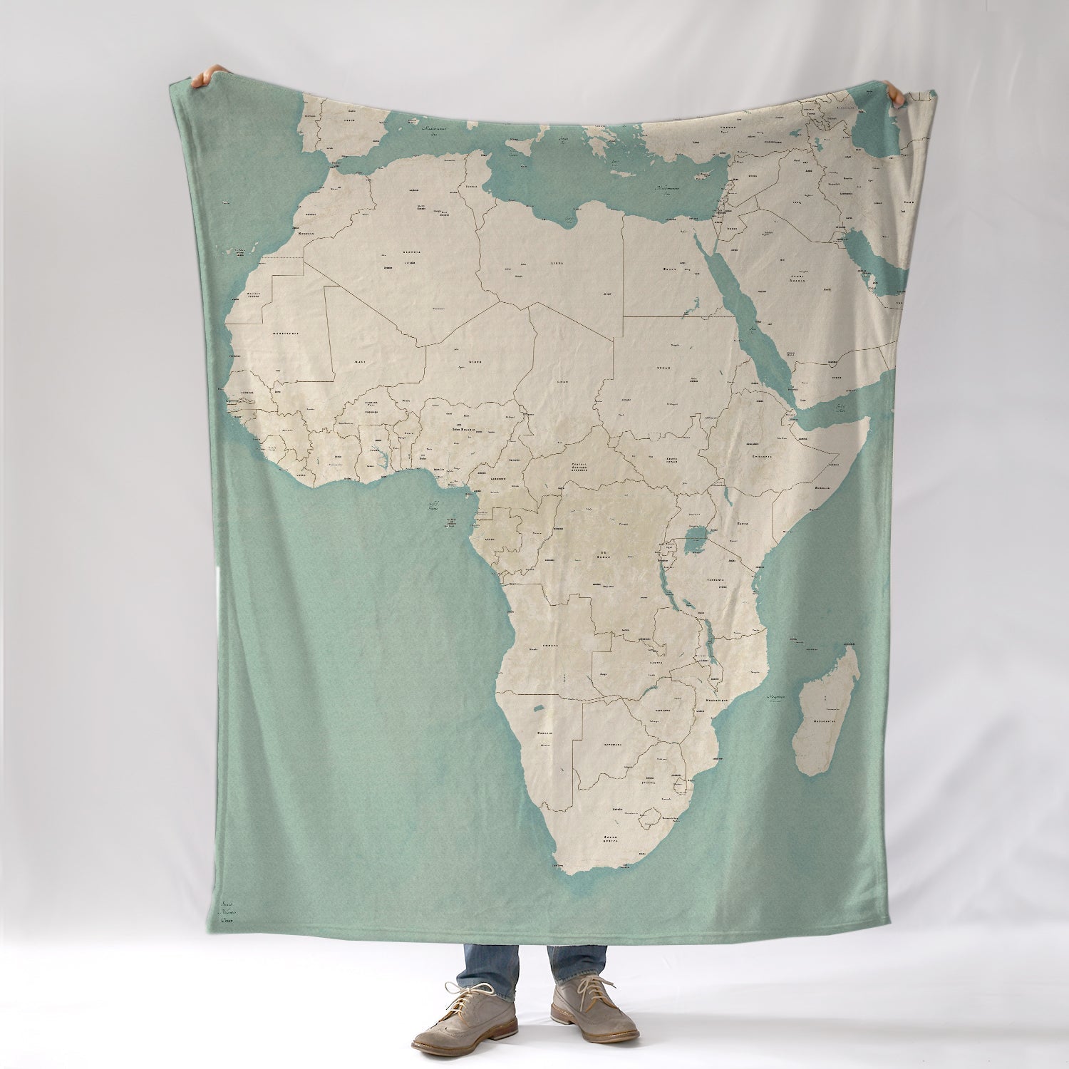 Africa Seaglass Blanket - Maritime Tribes USABlanket