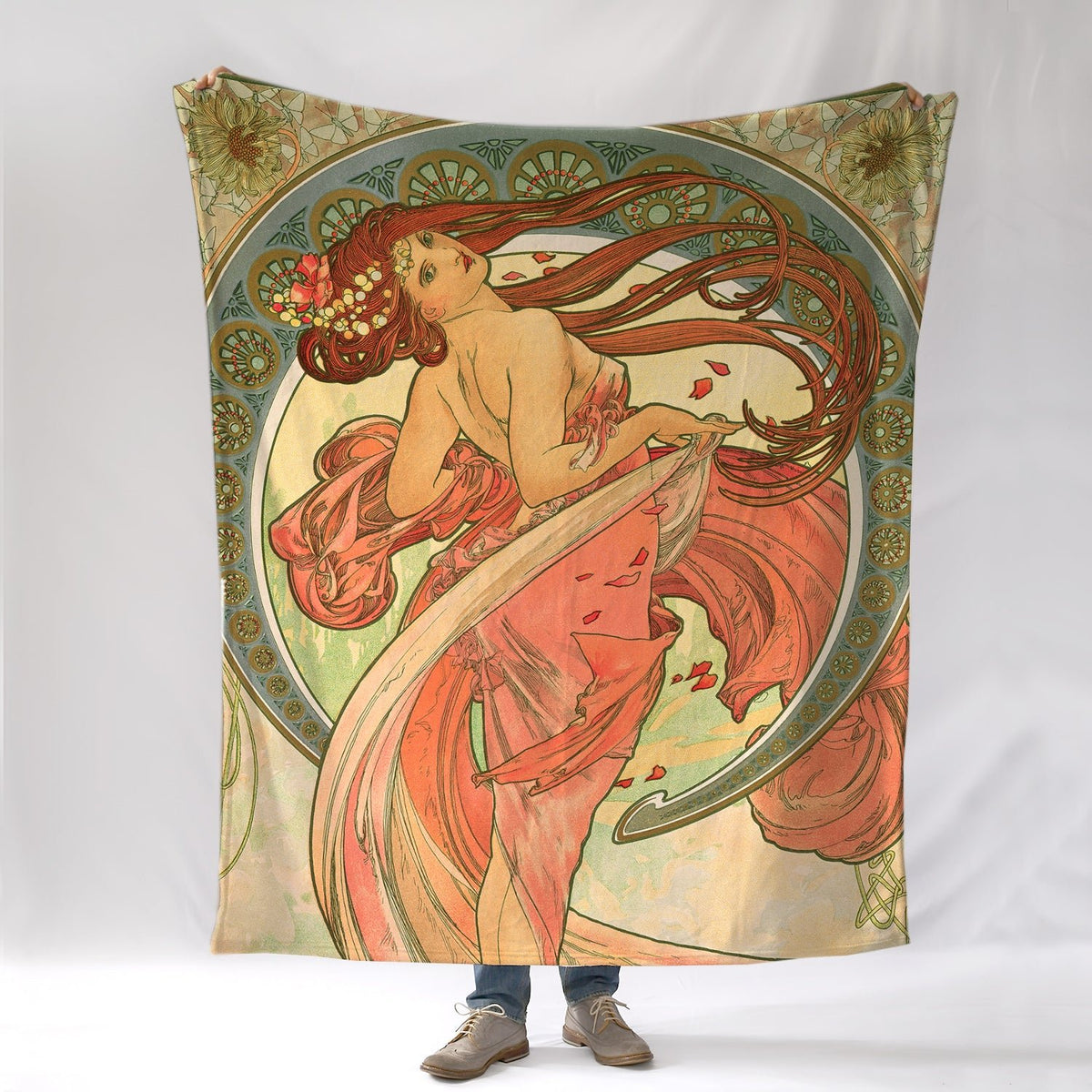 Alphonse Mucha's 'Dance' Blanket - Maritime Tribes USABlanket