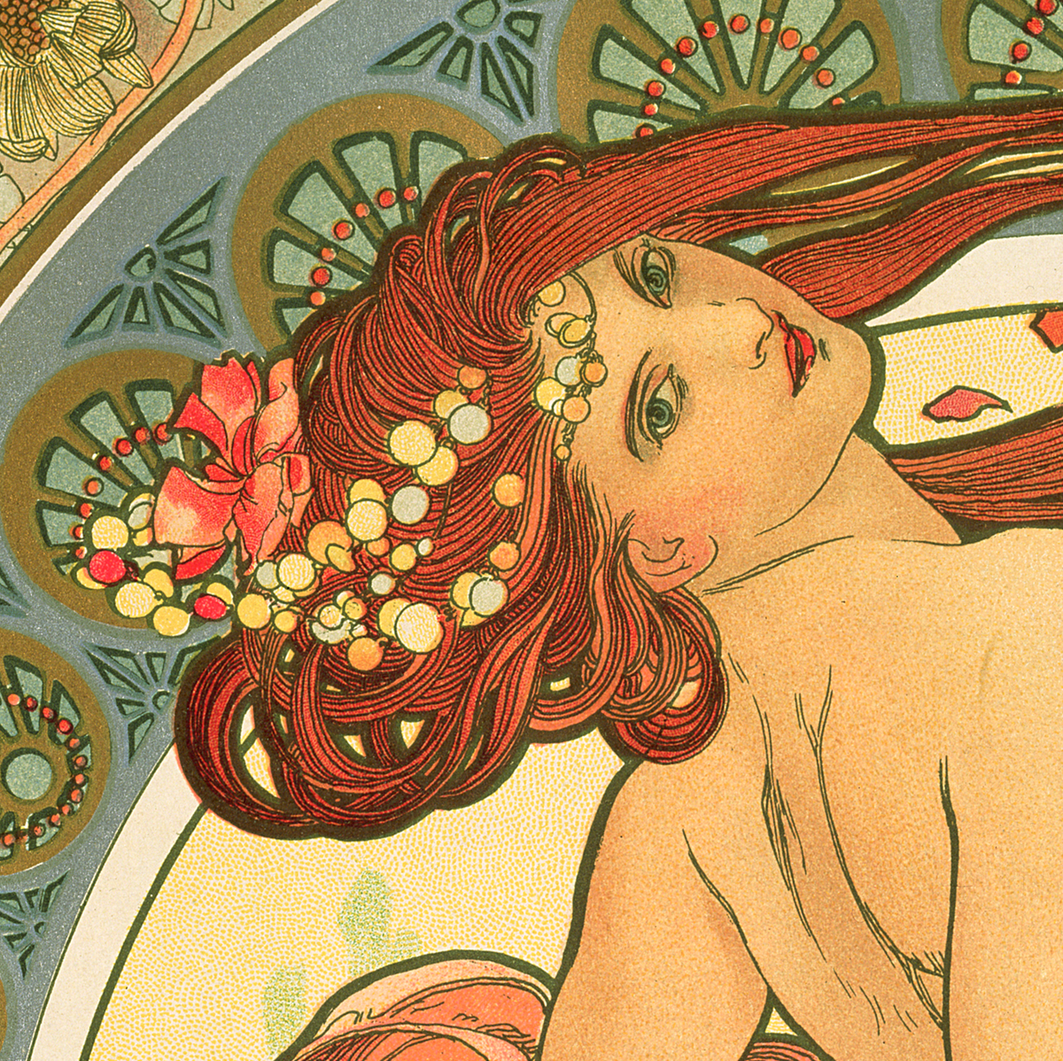 Alphonse Mucha's 'Dance' Blanket - Maritime Tribes USABlanket