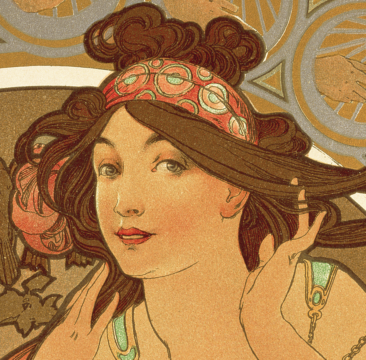 Alphonse Mucha's 'Music' Blanket - Maritime Tribes USABlanket