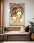 Alphonse Mucha's 'Music' Canvas Wall Scroll - Maritime Tribes USAWALL ART