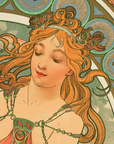 Alphonse Mucha's 'Painting' Blanket - Maritime Tribes USABlanket