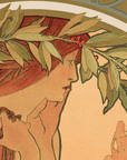 Alphonse Mucha's 'Poetry' Blanket - Maritime Tribes USABlanket