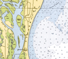 Amelia Island, FL.Nautical Chart Blanket - Maritime Tribes USABlanket
