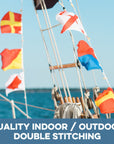 Ampersand Nautical Flag – “&” Flag for Weddings, Families & Celebrations - Maritime Tribes USASignal Flag