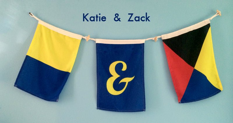 Ampersand Nautical Flag – “&” Flag for Weddings, Families & Celebrations - Maritime Tribes USASignal Flag
