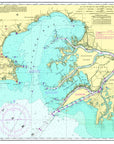 Anchor Bay, Michigan Chart Placemat - Maritime Tribes USALaminated Placemat