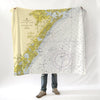 Avalon to Stone Harbor, NJ.Nautical Chat Blanket - Maritime Tribes USABlanket