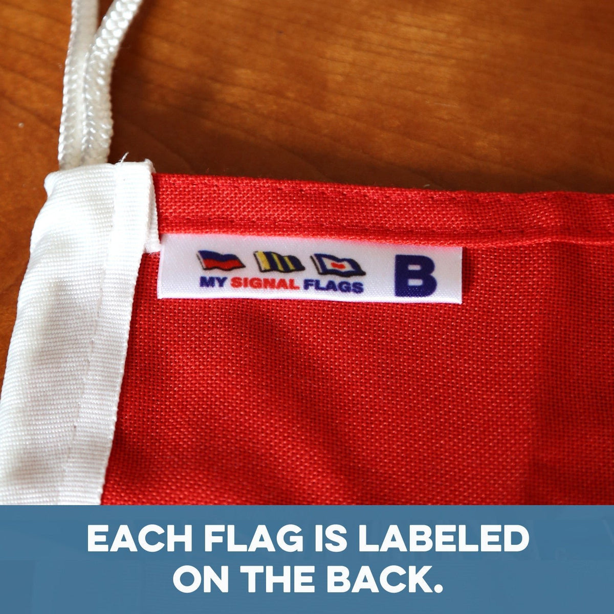 B (Bravo) Nautical Signal Flag – Traditional Maritime Code Flag - Maritime Tribes USASignal Flag
