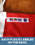 B (Bravo) Nautical Signal Flag – Traditional Maritime Code Flag - Maritime Tribes USASignal Flag