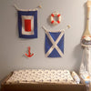 K (Kilo) Nautical Signal Flag – Traditional Maritime Code Flag