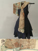 Barcelona, España, Vintage Map, c. 1915 Scarf - Maritime Tribes USAScarf