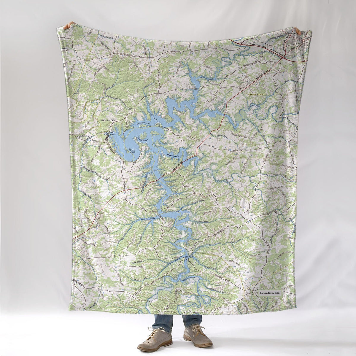 Barren River, Kentucky Blanket - Maritime Tribes USABlanket
