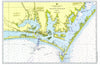 Beaufort, North Carolina Chart Placemat - Maritime Tribes USALaminated Placemat