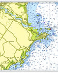 Biddeford Pool, Maine Chart Placemat - Maritime Tribes USALaminated Placemat