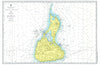 Block Island Chart Placemat - Maritime Tribes USALaminated Placemat