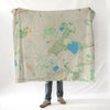 Boston College / Chestnut HIll Map Blanket - Maritime Tribes USABlanket