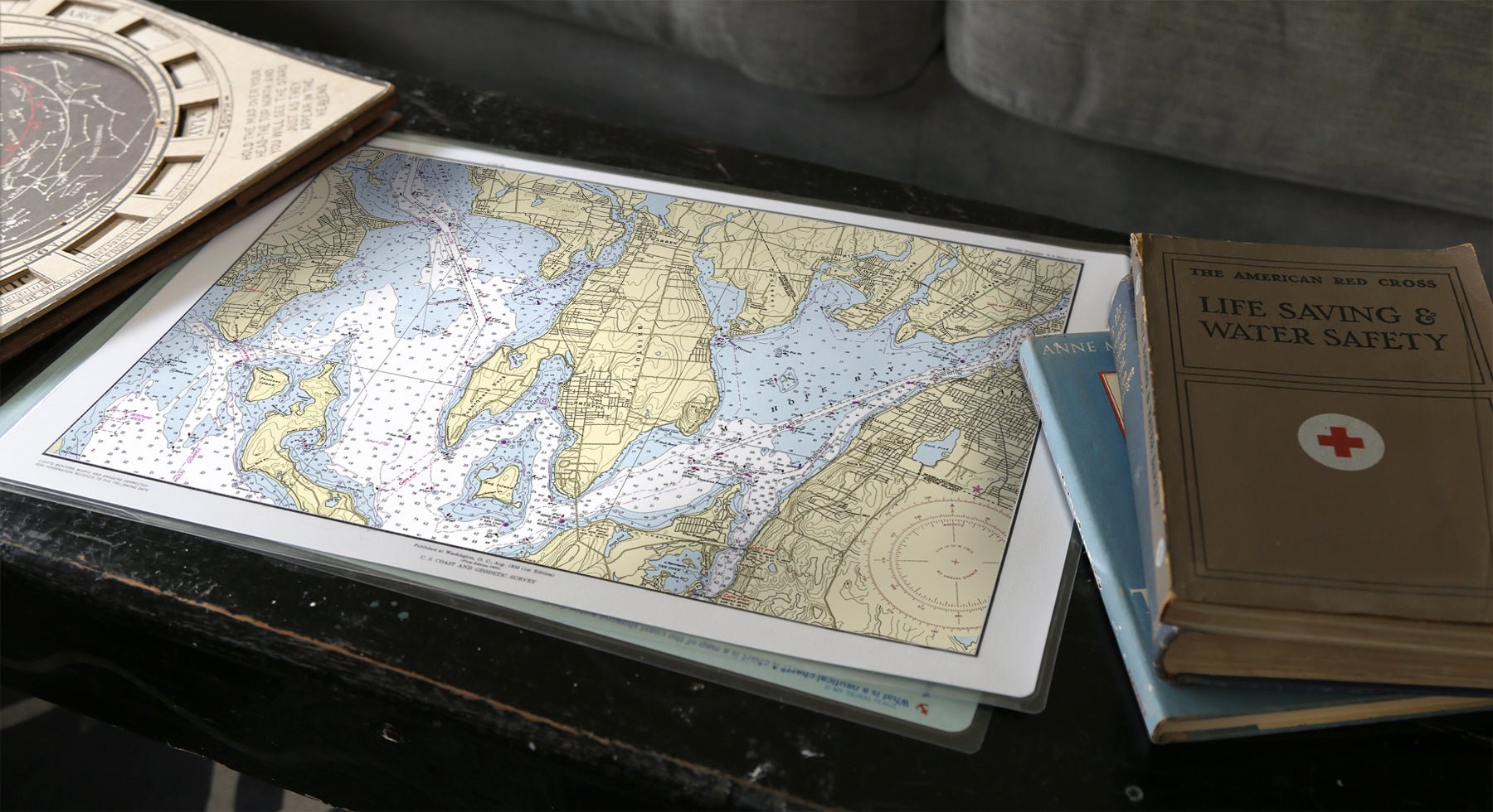 Bristol, RI Placemat - Maritime Tribes USALaminated Placemat