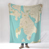 Bristol Warren Modern Wave Blanket - Maritime Tribes USABlanket