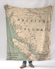 British Columbia, Canada, Province of Blanket - Maritime Tribes USABlanket