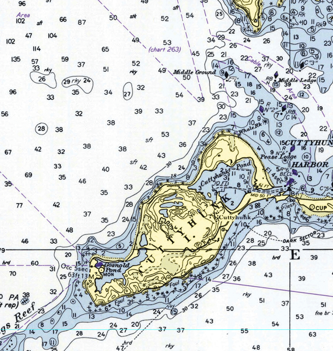 Buzzards Bay Nautical Chart Baby Blanket - Maritime Tribes USABlanket