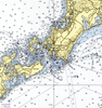 Buzzards Bay Nautical Chart Baby Blanket - Maritime Tribes USABlanket
