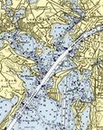 Buzzards Bay with Cuttyhunk, MA Nautical Chart Blanket - Maritime Tribes USABlanket