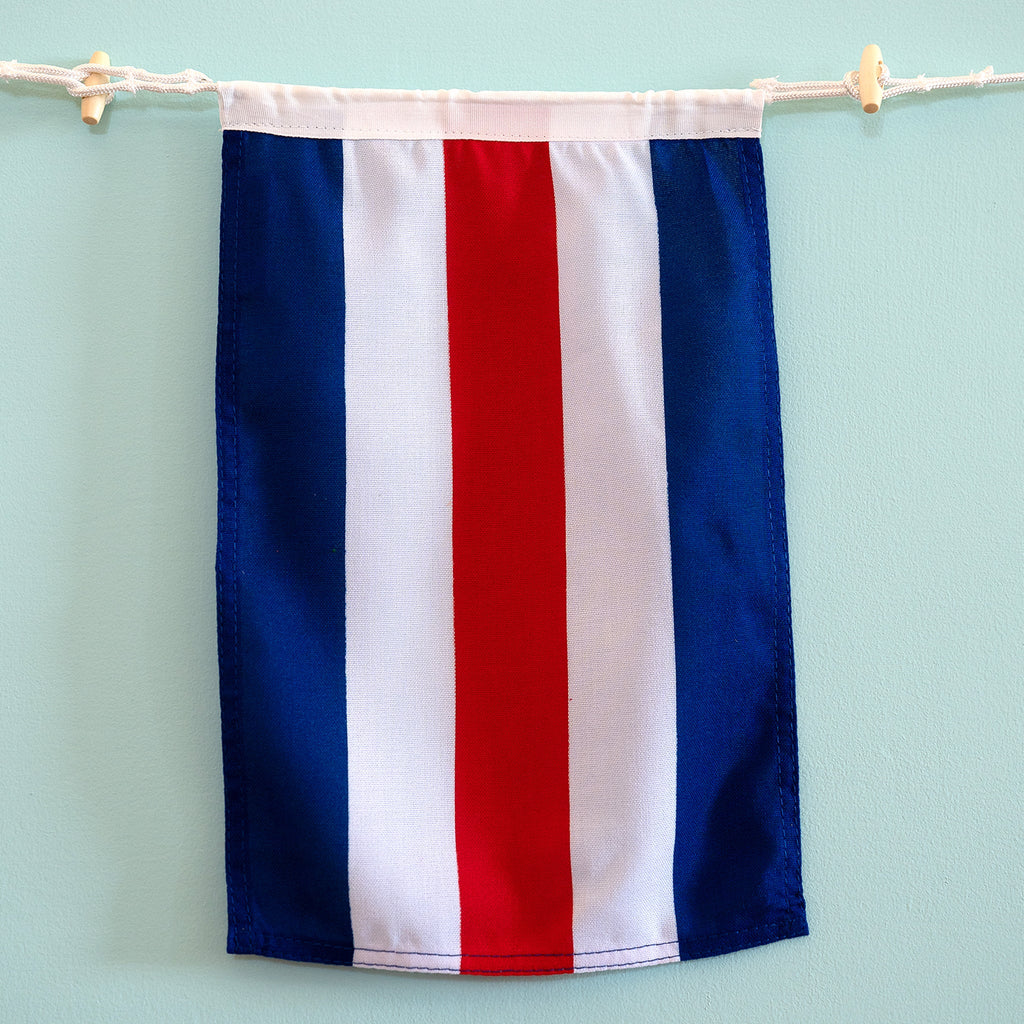 C (Charlie) Nautical Signal Flag – Traditional Maritime Code Flag - Maritime Tribes USASignal Flag