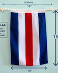 C (Charlie) Nautical Signal Flag – Traditional Maritime Code Flag - Maritime Tribes USASignal Flag