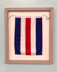 "C" Nautical Flag in Glass-Free Shadow Box Frame - Maritime Tribes USA