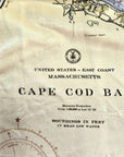 Cape Cod, MA Nautical Chart Blanket - Maritime Tribes USABlanket