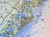 Cape May Chart Towel Quick Dry Towel - Maritime Tribes USATowel