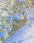 Cape May Chart Towel Quick Dry Towel - Maritime Tribes USATowel