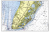 Cape May, New Jersey Chart Placemat - Maritime Tribes USALaminated Placemat