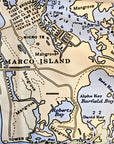 Casco Bay, ME Nautical Chart Quick Dry Towel - Maritime Tribes USATowel