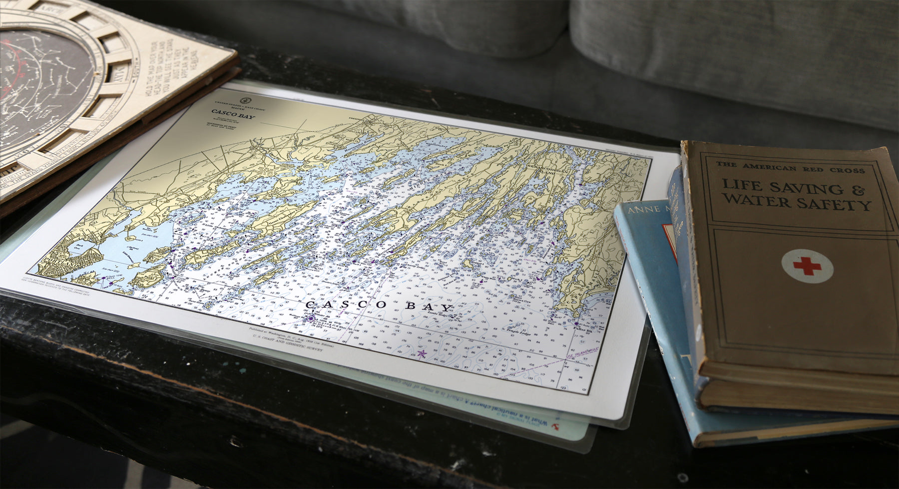 Nautical Chart Placemat