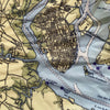Charleston, SC Nautical Chart Scarf - Maritime Tribes USAScarf