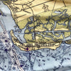 Charleston, SC Nautical Chart Scarf - Maritime Tribes USAScarf