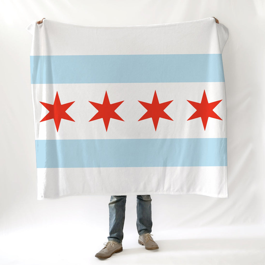 Chicago Flag Blanket - Maritime Tribes USABlanket