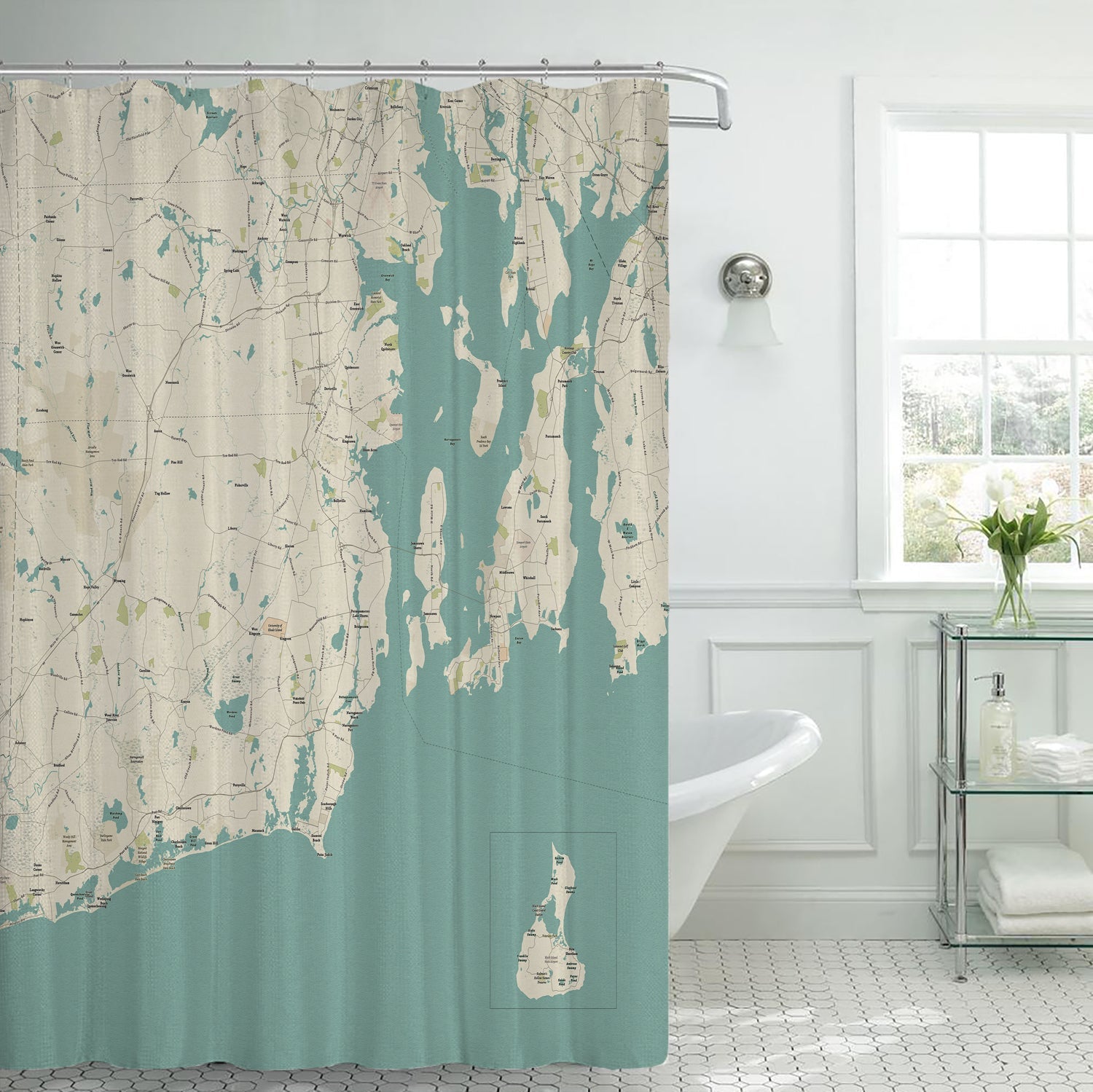 Cloth Shower Curtain, Wholesale - Maritime Tribes USAShower Curtain