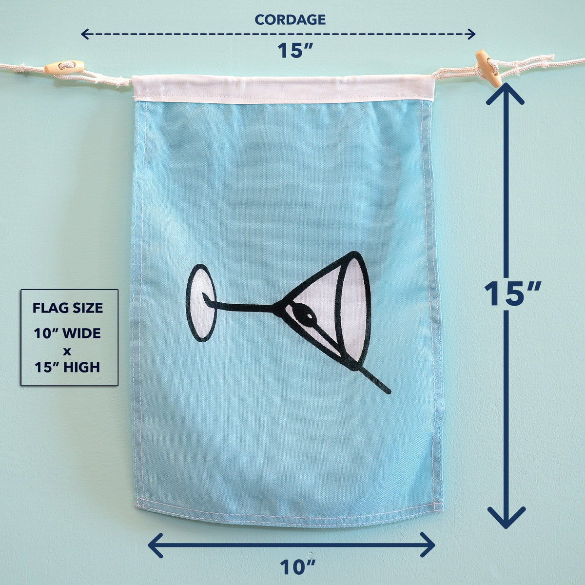Cocktail Nautical Signal Flag – "Happy Hour" Maritime Flag - Maritime Tribes USASignal Flag