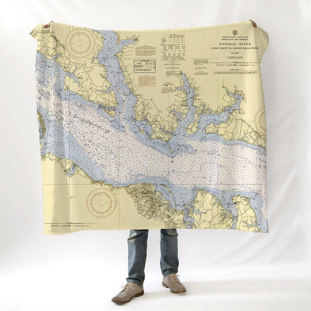 Colonial Beach, VA Blanket - Maritime Tribes USABlanket